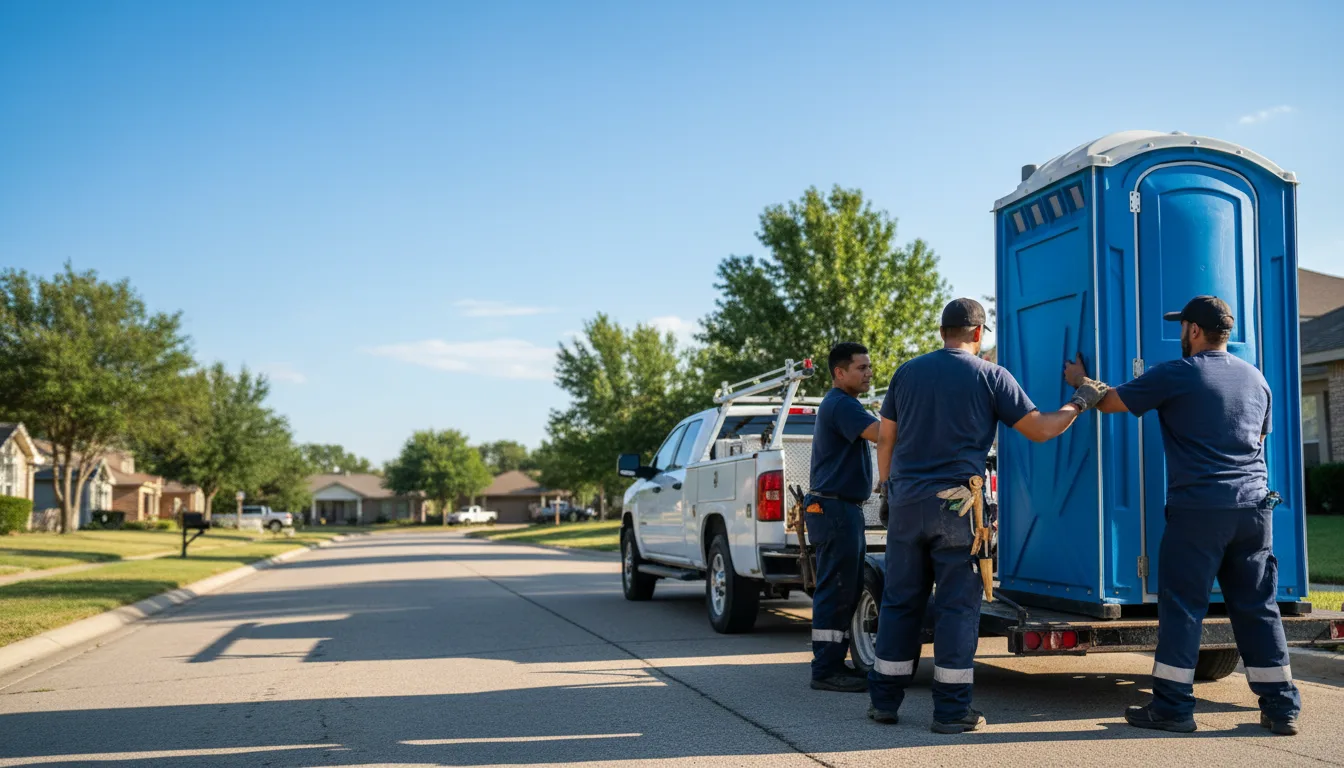 Portable Toilet Rental in Rochester, KY near me